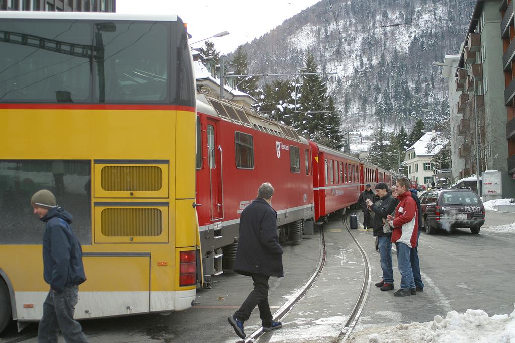 Photo d'une Ge 4/4 III 641-652, Prise à Chur le 3 février 2003 12:09
