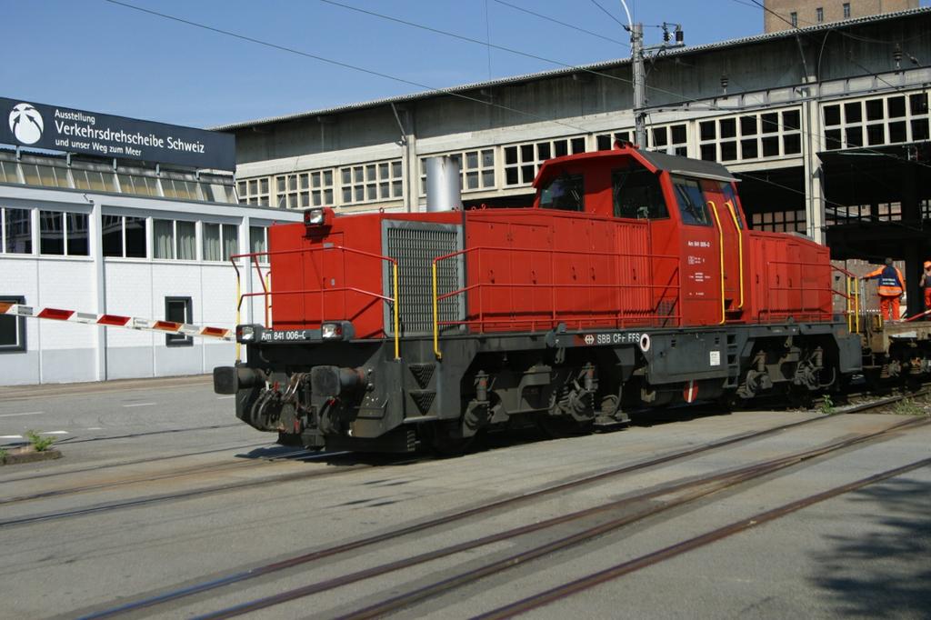 Photo d'une Am 841 000-039, Prise à Basel-Hafen le 16 septembre 2003 12:51