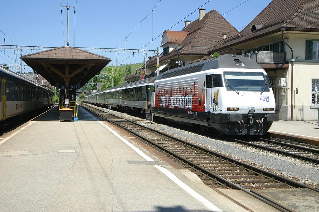 Photo d'une Re 460 000-118, Prise à Langnau le 7 juin 2004 12:14