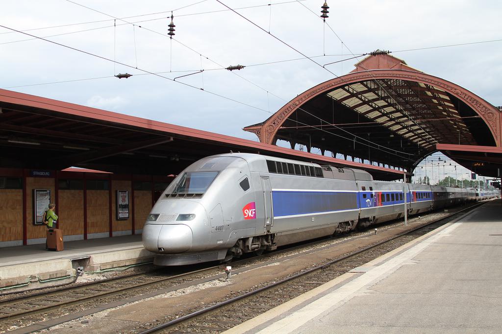 Photo d'une TGV, Prise à Strabourg le 11 août 2010 12:41