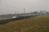 photo d'une "TGV" prise à Oron